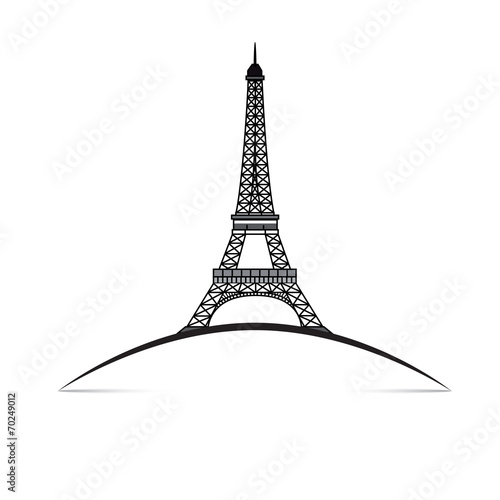 Courbe - Tour Eiffel