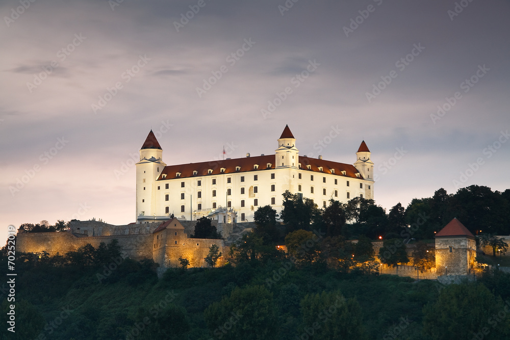 Bratislava castle, Slovakia.