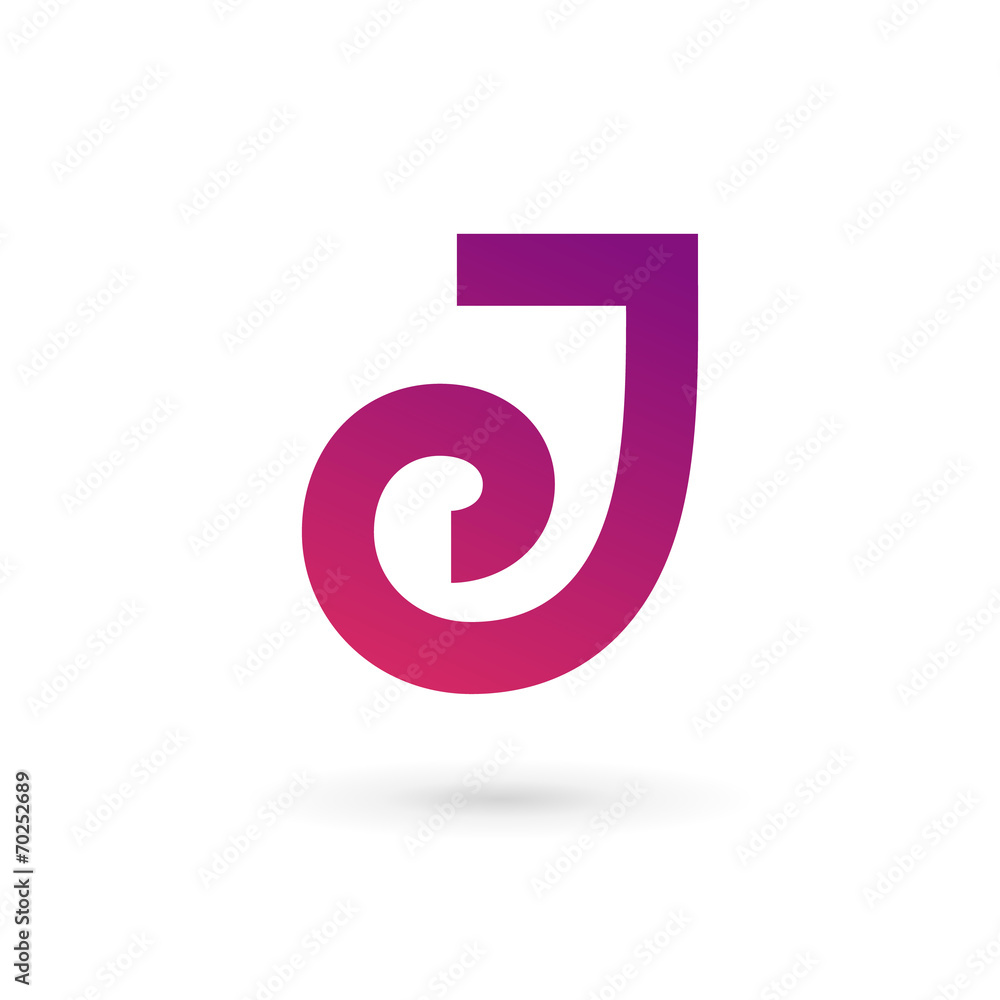 Letter J logo icon design template elements Letter J logo icon design template elements
