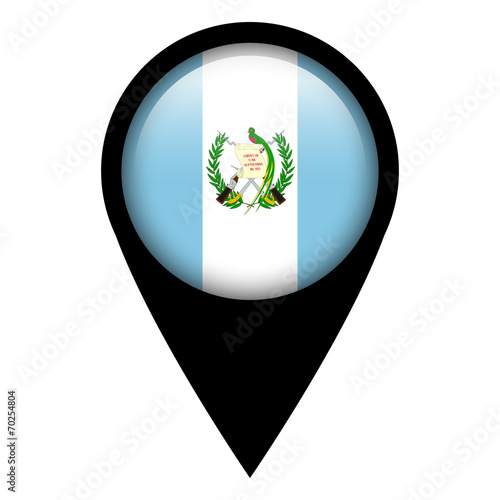 Free Download Flag pin illustration - Guatemala - GFXLoad