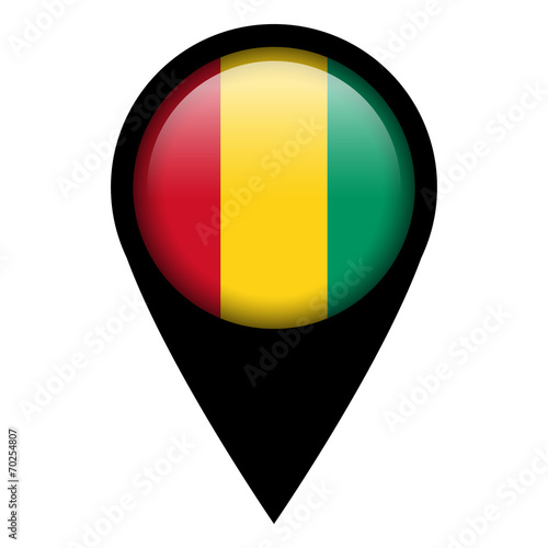 Flag pin illustration - Guinea Free Download Flag pin illustration - Guinea - GFXLoad
