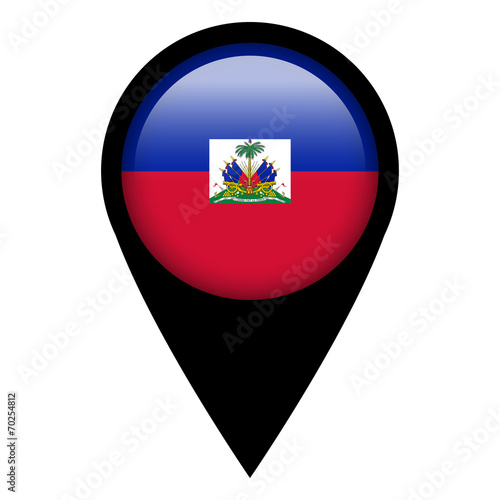 Flag pin illustration - Haiti Free Download Flag pin illustration - Haiti - GFXLoad