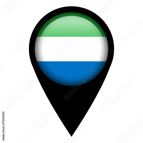 Flag pin illustration - Sierra Leone Free Download Flag pin illustration - Sierra Leone - GFXLoad