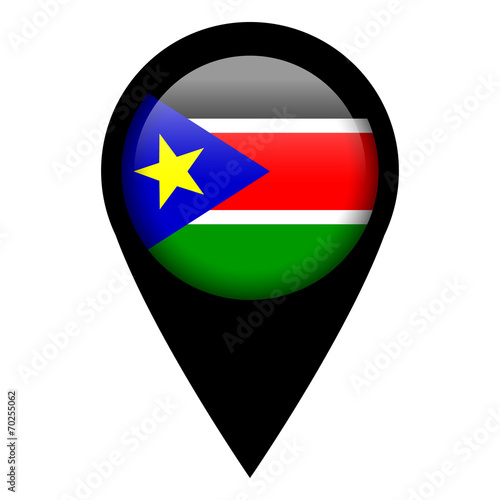 Flag pin illustration - South Sudan Free Download Flag pin illustration - South Sudan - GFXLoad