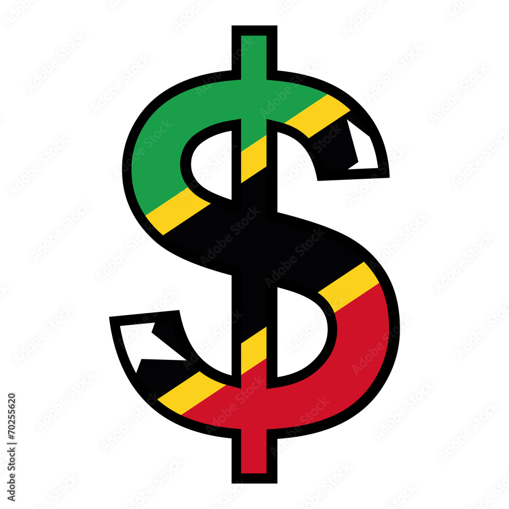 Obraz premium Dollar sign