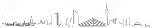 Skyline Düsseldorf