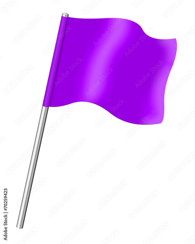 Drapeau violet, mauve, magenta Illustration Stock | Adobe Stock