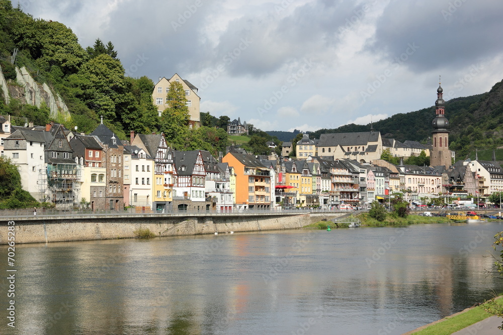 Obraz premium Cochem region at the heart of romantic Moselle Valley, Germany.