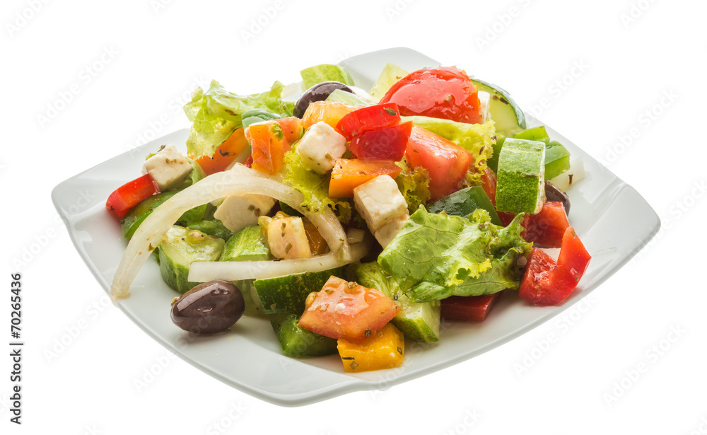 Delicous greek salad