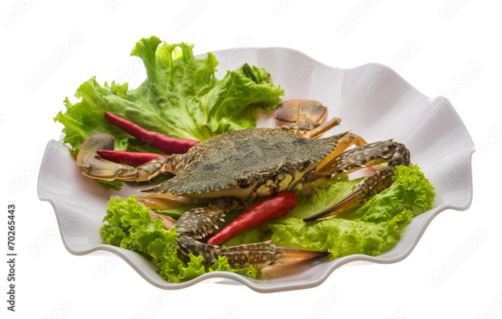 Raw crab Raw crab