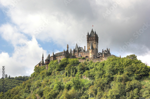 The Cochem Imperial Castle  Reichsburg   Germany.