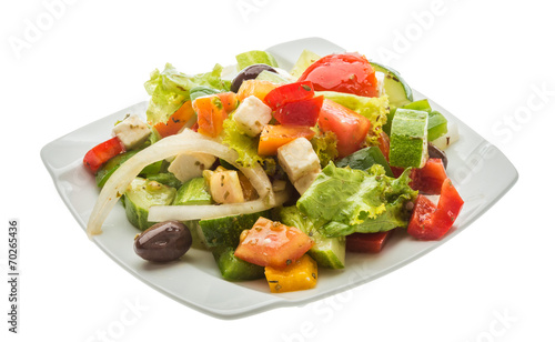 Delicous greek salad © Andrei Starostin