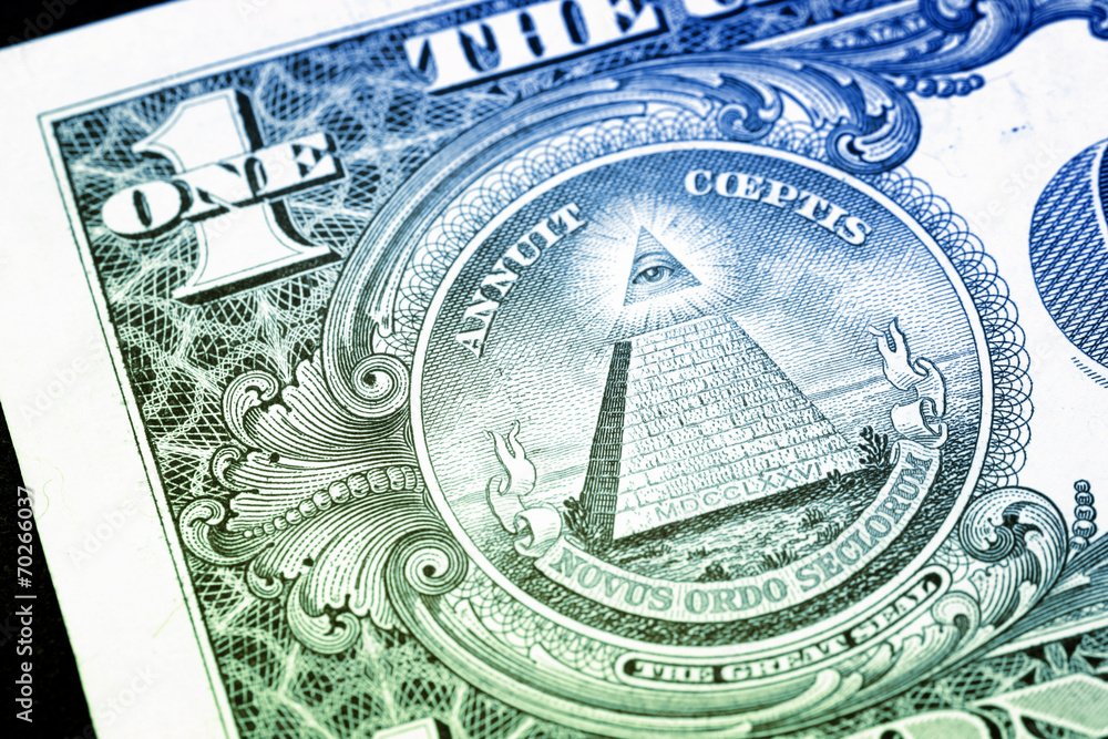 Naklejka premium Dollars