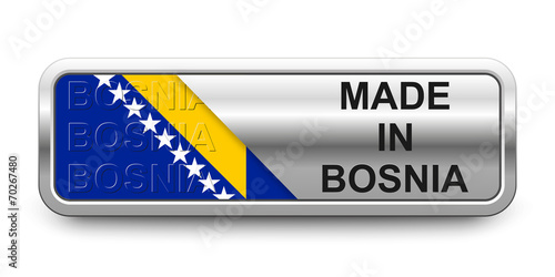 Made in Bosnia Button photo