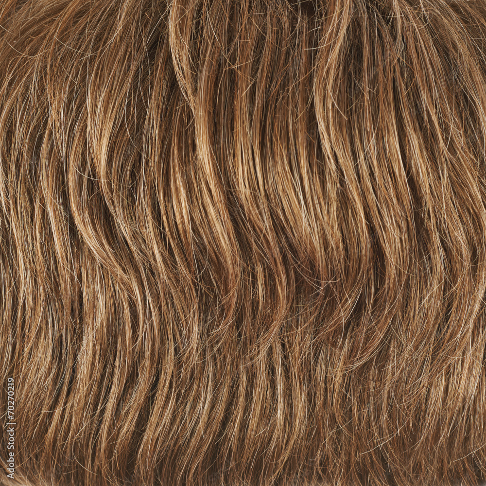 Naklejka premium Hair fragment as a background composition
