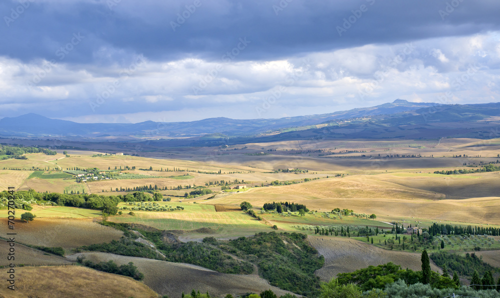 Typical Italy Tuscan landscape