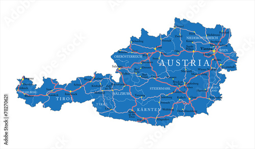 Austria map