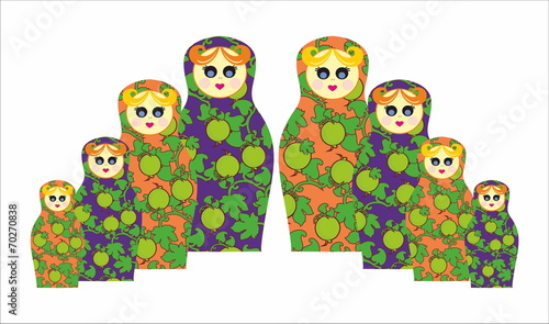 decorative matryoshka
