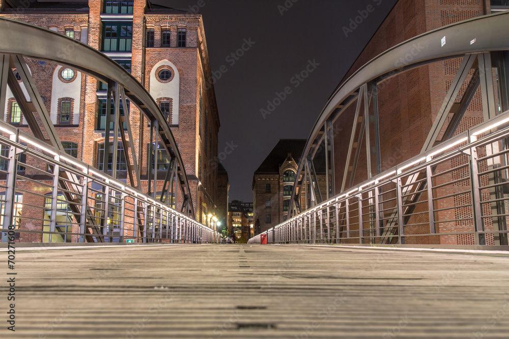 Fototapeta premium Speicherstadt, Hamburg