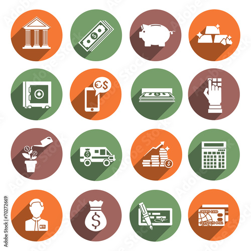 Bank Service Icons