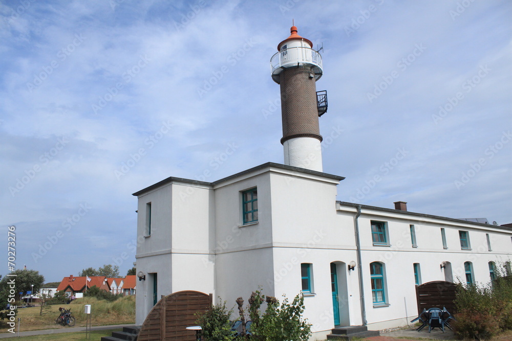 Timmendorfer Leuchtturm auf der Insel Poel