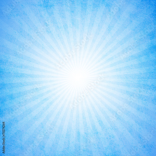 Grunge turquoise starburst effect background