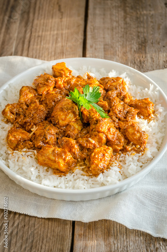 Indian butter chicken