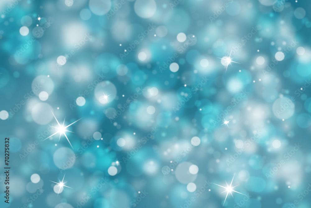 Fototapeta premium Winter light background with sparkle
