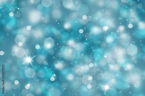 Winter light background with sparkle
