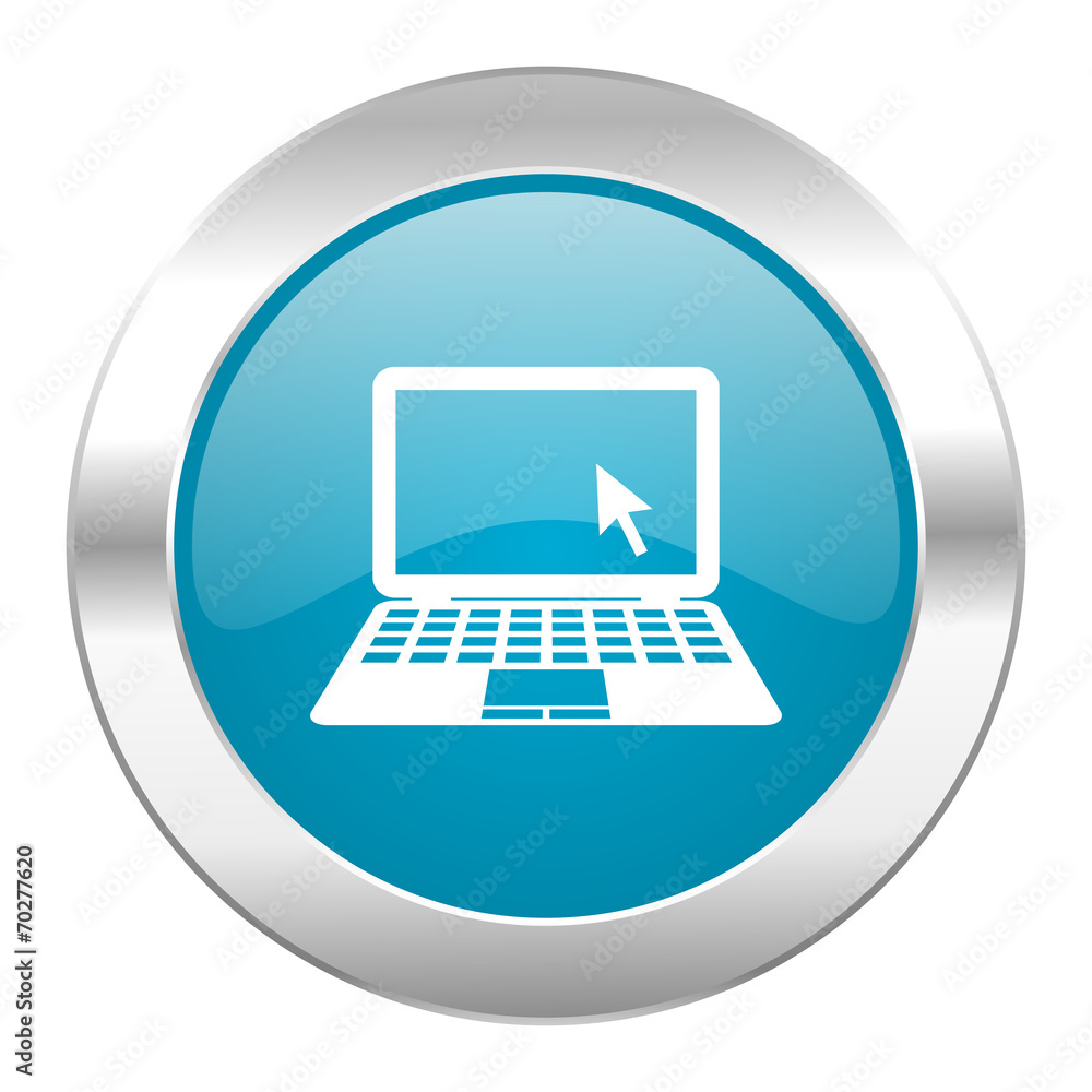 computer internet blue icon computer internet blue icon