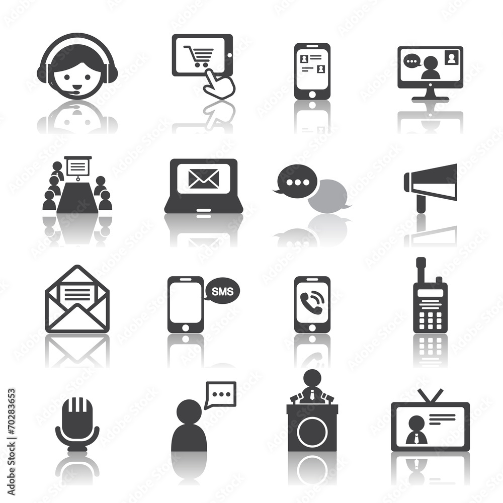 communication icon communication icon