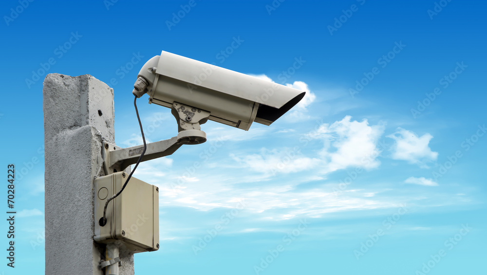 CCTV security camera outdoor