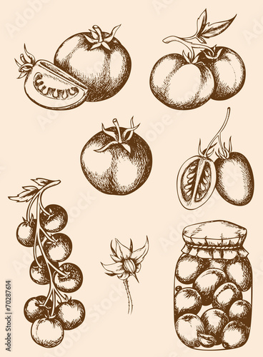 Vintage tomatoes