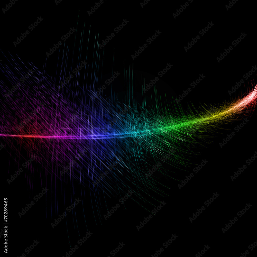 Abstract colorful wave form background. Futuristic concept.
