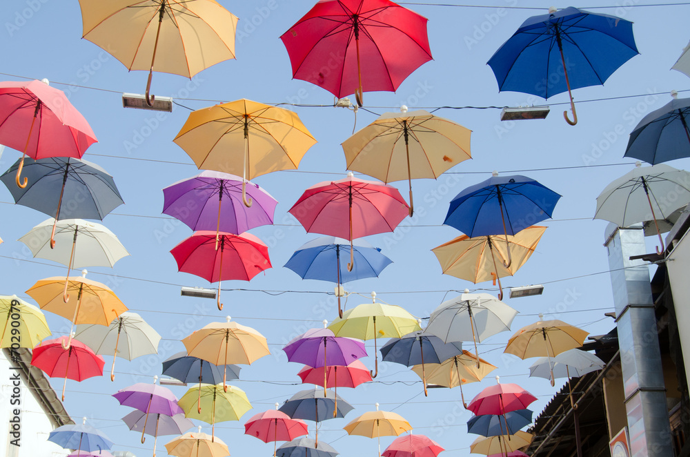 Umbrellas in the Sky, Antalya