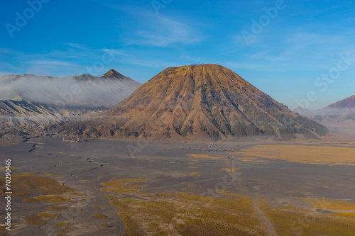 Bromo volcato mountain