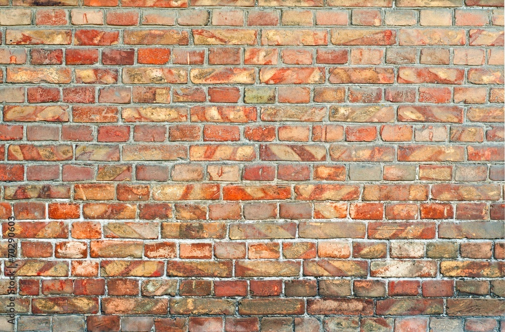 Obraz premium Red Brick Wall