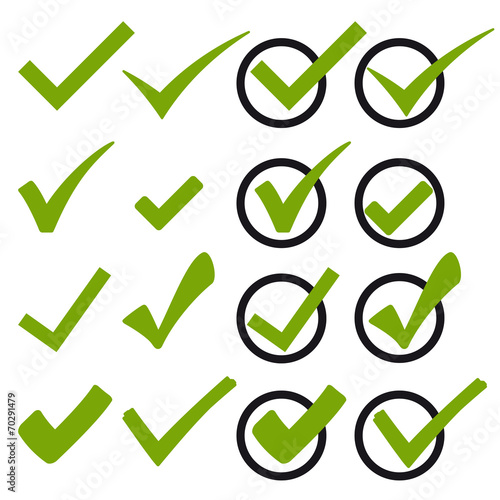 collection of green hooks
