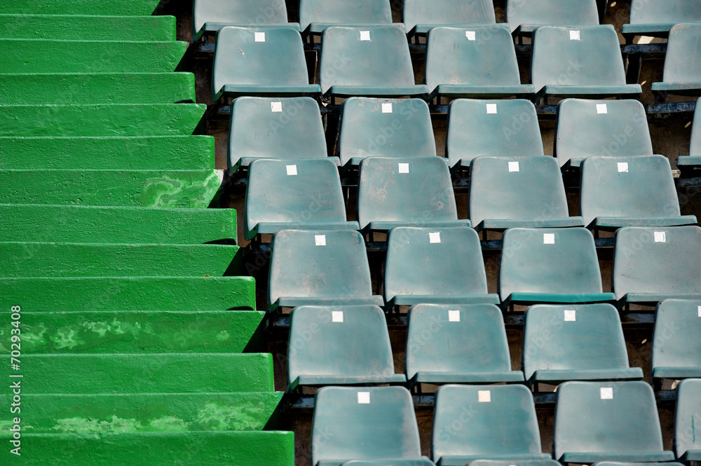 Fototapeta premium Sports arena seats