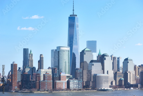 New York City Manhattan skyline