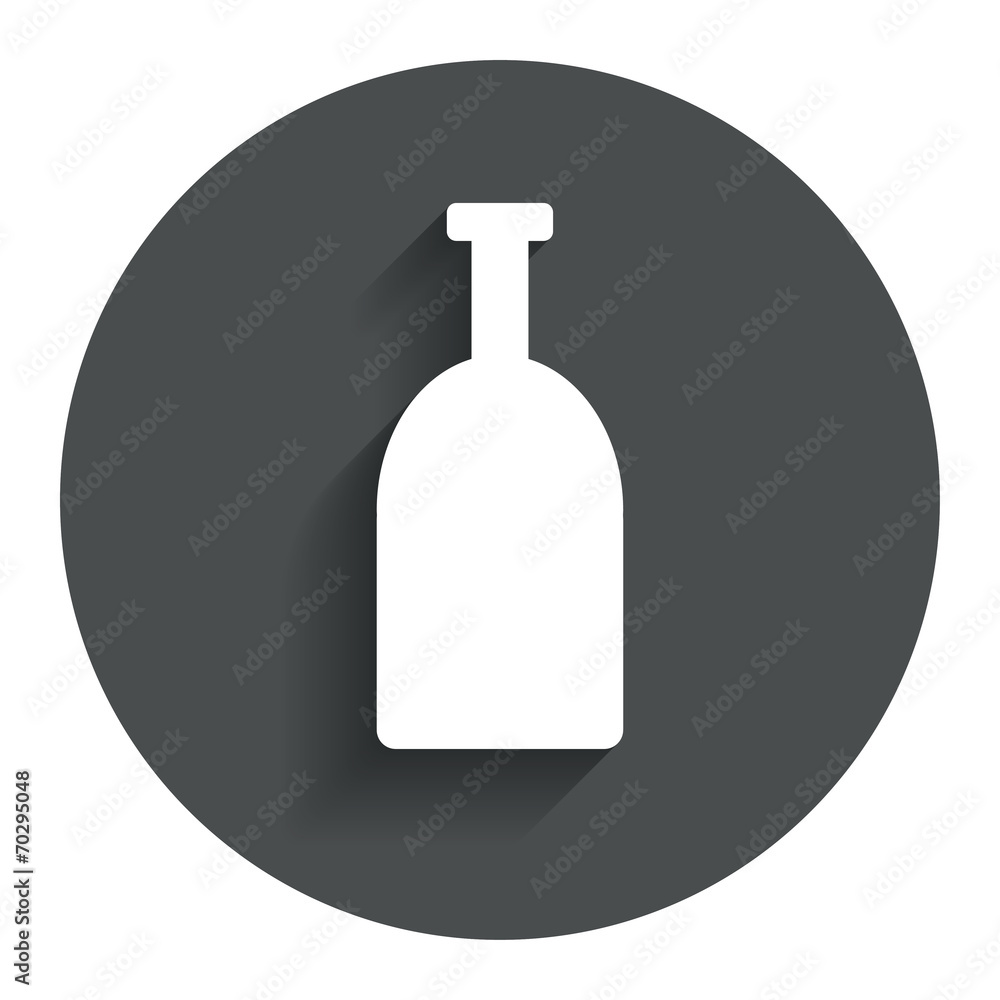 Alcohol sign icon. Drink symbol. Bottle. Alcohol sign icon. Drink symbol. Bottle.