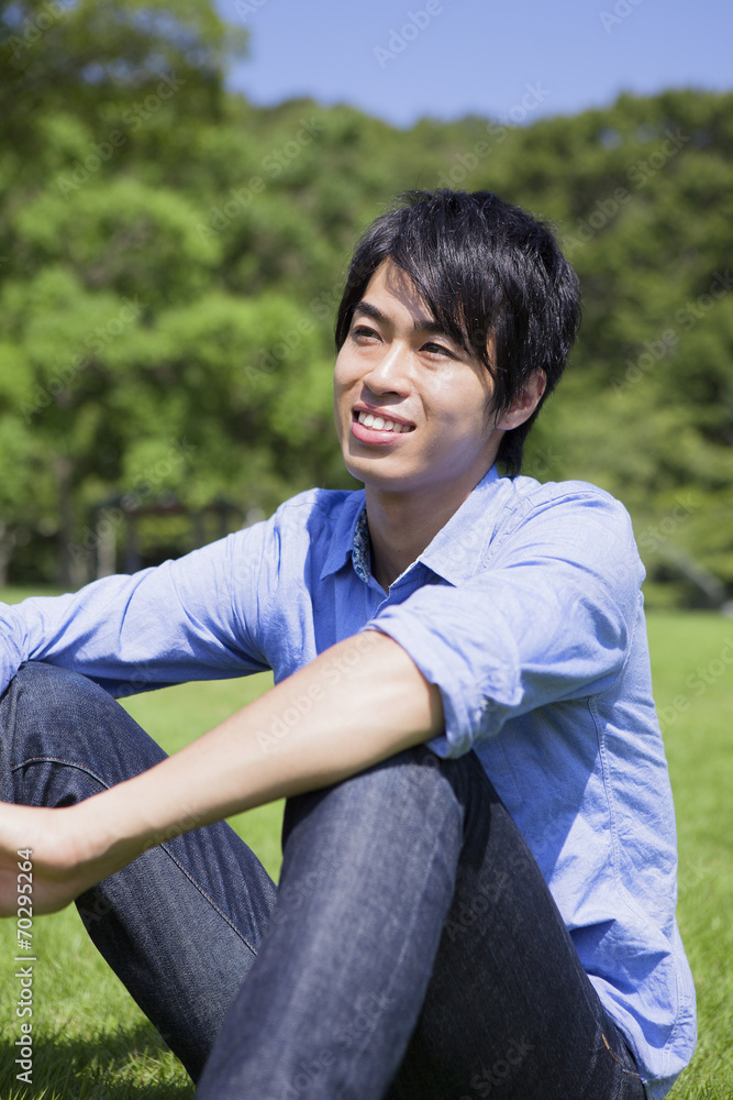爽やかな青年 爽やかな青年