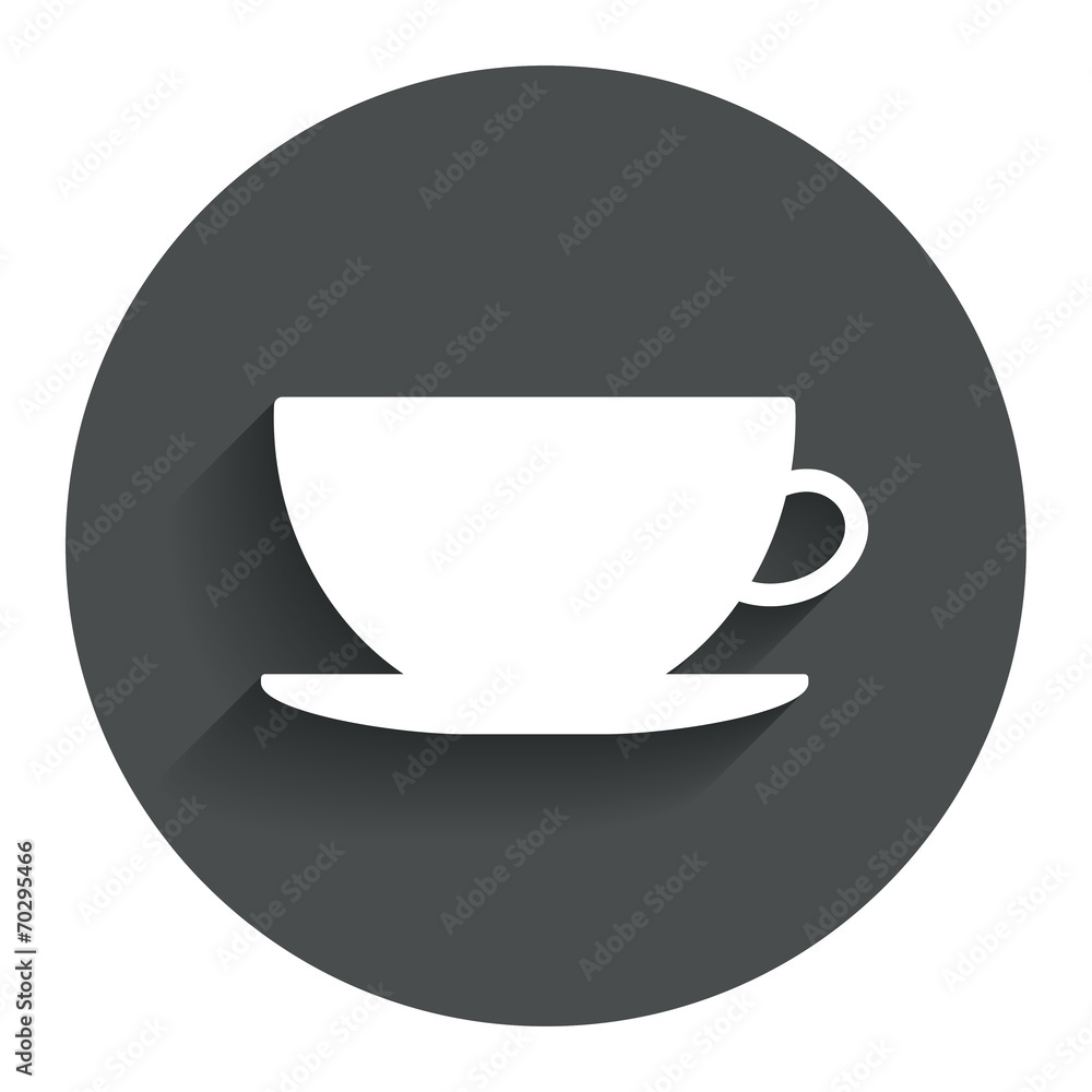 Coffee cup sign icon. Coffee button. Coffee cup sign icon. Coffee button.