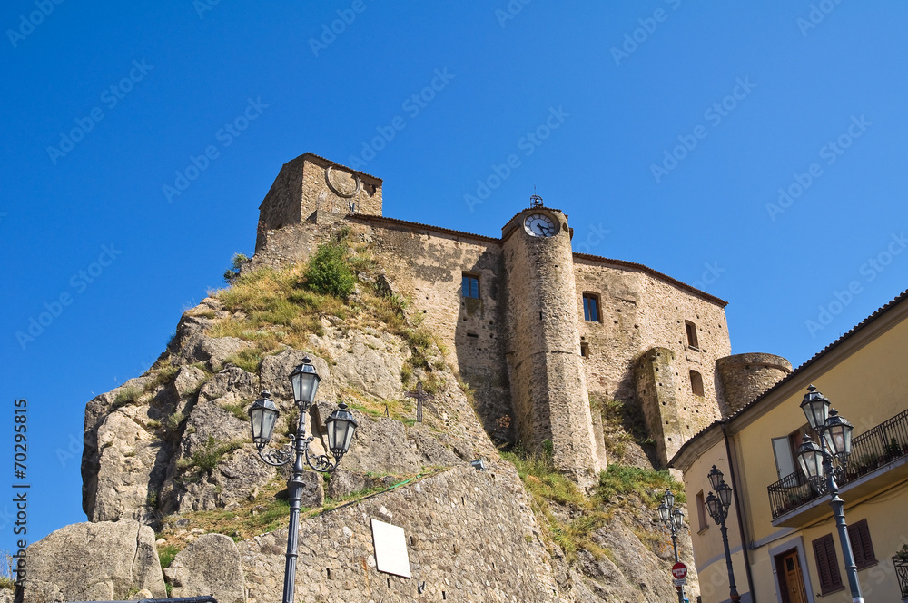 Castle of Oriolo. Calabria. Italy.
