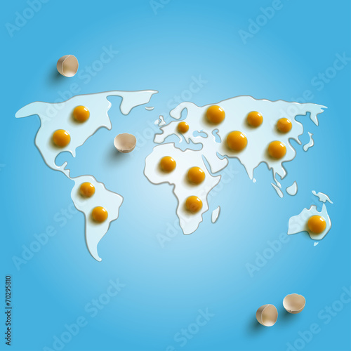 egg world map