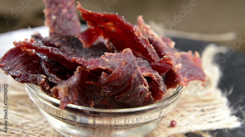 Rotating Beef Jerky (loopable)