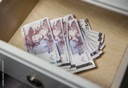 Money in the drawer photo