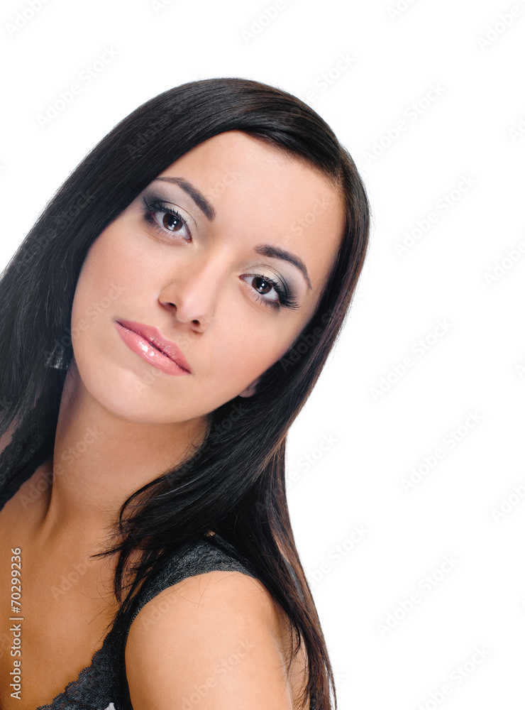 Naklejka premium Beautiful Woman Face
