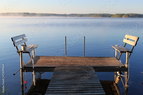 lake by morning