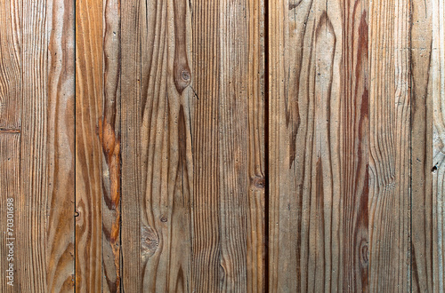 old wooden wall , frontal view